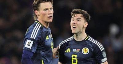 Aaron Hickey - Che Adams - Jack Hendry - Scott Mackenna - Steve Clarke - Anthony Ralston - Ryan Christie - Scotland’s win over Belarus seals top-two finish in World Cup qualifying group - breakingnews.ie - Denmark - Scotland - Belarus - county Lewis - county Scott - Greece