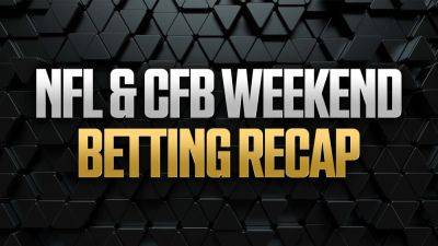 Bay - NFL, CFB Weekend Betting Recap: 'It Was a Small Losing Day' Overall for Books - foxnews.com