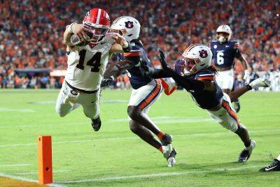 College Football Week 8 Odds: How to Bet on Georgia-Ole Miss, Alabama-Tennessee and More