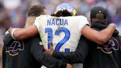 Rams' McVay rules star WR Nacua (ankle) out Sunday vs. Jaguars - ESPN