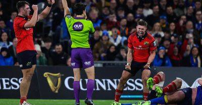 Jack Crowley shines as Munster crush Leinster at Croke Park
