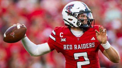 Texas Tech QB Morton only available in emergency role vs. ASU - ESPN - espn.com - state Arizona - state Texas - state Kansas - state Arkansas - state Utah - county Pine