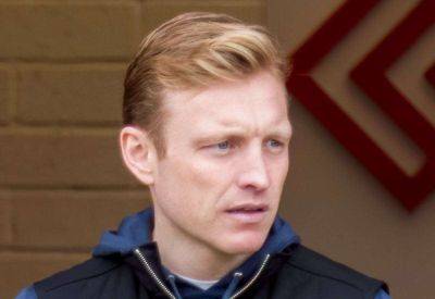 Ebbsfleet United manager Josh Wright reacts to 2-1 win over Dorking Wanderers in National League South