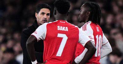 Mikel Arteta hails Arsenal’s squad depth after resting Rice, Eze and Saka
