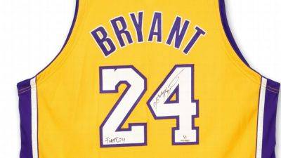 First No. 24 jersey worn by Lakers' Kobe Bryant sells for $889K - ESPN - espn.com - Los Angeles