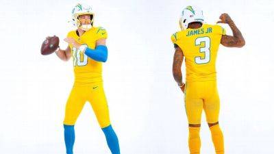 NFL Week 7 uniforms: Chargers debut 'Charger Power' alternate look - ESPN