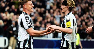 Eddie Howe - Harvey Barnes - Anthony Gordon - Jacob Murphy - Harvey Barnes scores twice as Newcastle brush aside Benfica - breakingnews.ie
