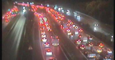 M60 traffic LIVE updates after traffic stopped following crash