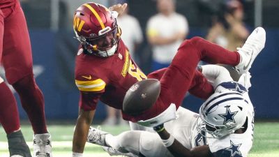 Source: Commanders' Jayden Daniels ruled out vs. Chiefs - ESPN