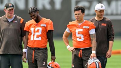 Stefanski: Sanders not getting starter reps behind Gabriel - ESPN