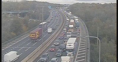 LIVE: M60 traffic STOPPED following crash - latest updates
