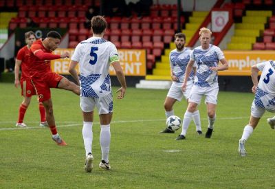 Whitstable Town manager Jamie Coyle pleased squad have added more goals to game as they back up 4-0 Kent Senior Trophy triumph with league wins over Erith & Belvedere and Snodland Town