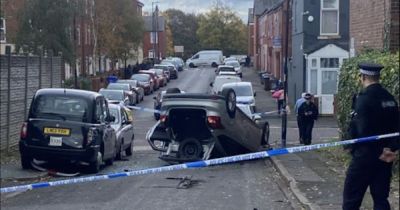 Murder investigation launched after man dies in Manchester car chase stabbing