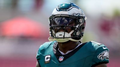 Eagles rule out WR A.J. Brown (hamstring) vs. Giants - ESPN