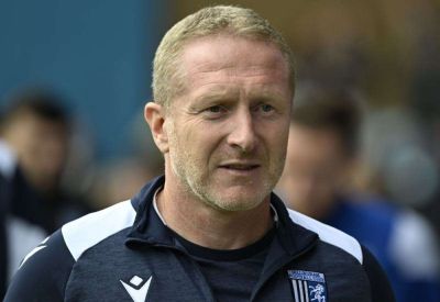 Gillingham assistant manager Richard Dobson on challenge of facing Salford in League 2 and provides update on the health of boss Gareth Ainsworth