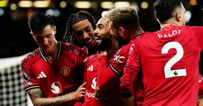 Bryan Mbeumo and Matheus Cunha help Man Utd beat Brighton for third win in a row