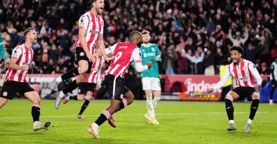 Liverpool’s Premier League title defence takes another hit after Brentford loss