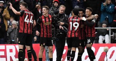 Bournemouth up to second as Sean Dyche suffers opening league defeat