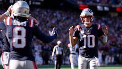 Patriots QB Drake Maye hears 'MVP' chants during win vs. Browns - ESPN