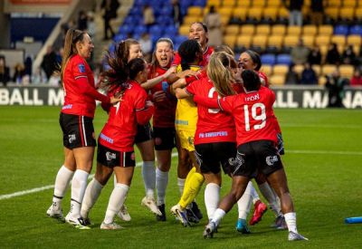 Chatham Town host TNT Sports for the Women’s FA Cup second round draw at the Bauvill Stadium after Sunday’s penalty shootout win over AFC Wimbledon – Dartford await opponents too after thrashing Forest Green Rovers