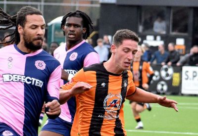 Folkestone Invicta assistant manager Lloyd Blackman looking forward to FA Trophy second-round tie against AFC Totton at Cheriton Road after much-changed side win 4-1 at Burgess Hill Town