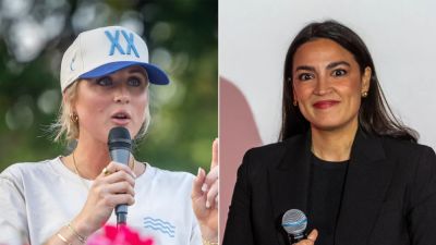 Lia Thomas - Riley Gaines - Riley Gaines fires back at 'self-absorbed, misogynistic socialist' AOC over transgender sports stance - foxnews.com - Usa