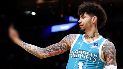 Erik Spoelstra - Grant Williams - Megan Briggs - Hornets star LaMelo Ball fined $35,000 for flipping off referee after foul call - foxnews.com - county Miami - county Bucks