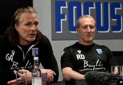 Gillingham assistant manager Richard Dobson thanks League Managers’ Association for providing health checks – as boss Gareth Ainsworth has heart surgery