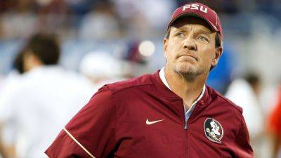 Ex-coach Jimbo Fisher makes tearful return to Florida State - ESPN - espn.com - state Texas - county Fisher