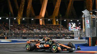 Zak Brown - Alain Prost - Oscar Piastri - Andrea Stella - McLaren win back-to-back F1 constructors' championship; 10th overall - ESPN - espn.com - Italy - Singapore