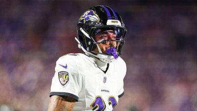 Rob Carr - Nick Wright - Nico Collins - Ravens star Jaire Alexander confronts Texans rookie after touchdown in blowout loss - foxnews.com - state Maryland