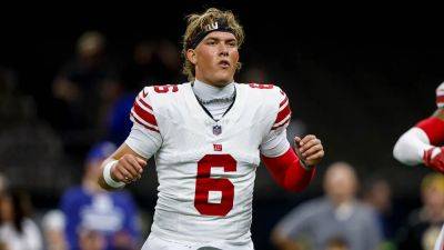 Russell Wilson - Ron Jenkins - Colin Cowherd - Jaxson Dart's mom draws spotlight during Giants' game against Saints - foxnews.com - New York - county Brown - state New York - state Texas - county Arlington - state Utah - county Park