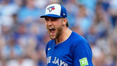 Cody Bellinger - Giancarlo Stanton - Trent Grisham - Blue Jays' Trey Yesavage makes MLB playoff history in dominant Yankees stunner - foxnews.com - New York - county Centre - county Rogers