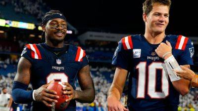 Mike Vrabel - Drake Maye - Drake Maye, Stefon Diggs star in Patriots' win vs. Bills - ESPN - espn.com - New York - state New York - county Park