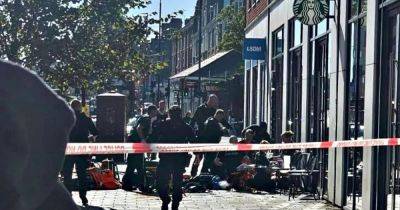 LIVE: Police respond to 'stabbing' outside London Starbucks as public told to avoid area - latest updates - manchestereveningnews.co.uk - county Hill