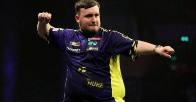 Luke Littler wins in straight sets despite historic Gian van Veen performance
