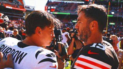 Zac Taylor - Joe Burrow - Dillon Gabriel - Bay - Joe Flacco - Joe Flacco Named Bengals Starter Ahead of Game Against Packers - foxnews.com - county Brown - county Cleveland