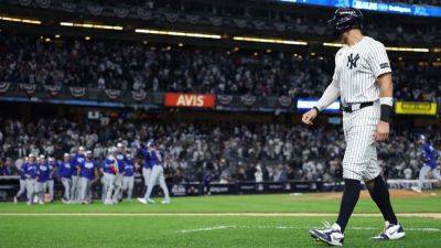 Aaron Boone - Yankees stunned as championship aspirations are dashed in ALDS - ESPN - espn.com - Usa - New York - county Centre - county Rogers