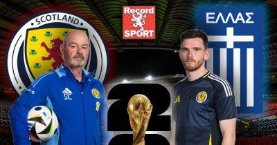 Scotland vs Greece LIVE score and goal updates from the World Cup qualifier - dailyrecord.co.uk - Scotland - Usa - Mexico - Norway - Romania - Belarus - Kazakhstan - state New York - Greece - county Canadian - county York - county Hampden