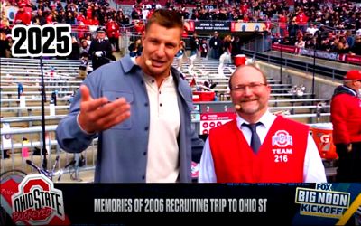Rob Gronkowski Recreates Viral 2006 Ohio State Recruiting Visit Photo - foxnews.com - state Arizona - state Michigan - state Ohio - county Bay