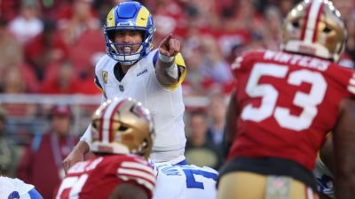 Matthew Stafford - Davante Adams - Drake Maye - Rams receivers say Matthew Stafford belongs in MVP discussion - ESPN - espn.com - San Francisco - Los Angeles - state Tennessee - county Santa Clara