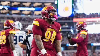 Commanders' Daron Payne suspended for punching Amon-Ra St. Brown - ESPN