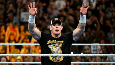 John Cena - Dominik Mysterio - Rey Mysterio - Finn Balor - John Cena adds one more impressive accolade to WWE resume - foxnews.com - Ireland - state Massachusets