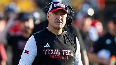 Mark J.Rebilas - Joel Klatt - Texas Tech football coach takes swipe at Notre Dame's independent status - foxnews.com - Ireland - state Arizona - state Indiana - state Texas - state Ohio - county Lubbock