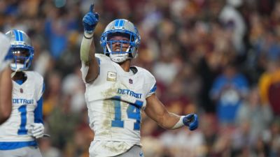 Donald Trump - Ra St Brown - St Brown - Lions' Amon-Ra St. Brown apologizes if 'Trump dance' offended - ESPN - espn.com - Washington - state Maryland - county Carter