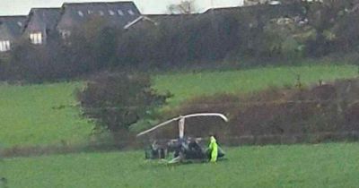 LIVE: Aircraft crash lands in Greater Manchester field as emergency services rush to scene