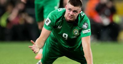 Evan Ferguson to miss Hungary game with ankle injury