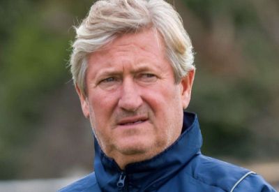 Ebbsfleet United assistant manager David Kerslake reacts to FA Trophy second-round win on penalties over Sittingbourne