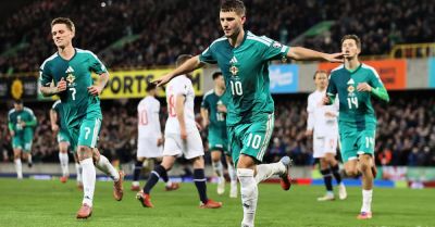 Jamie Donley scores his first Northern Ireland goal to seal win over Luxembourg