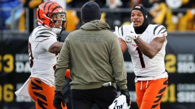 Bengals' Chase suspended one game for spitting on Steelers' Ramsey - ESPN